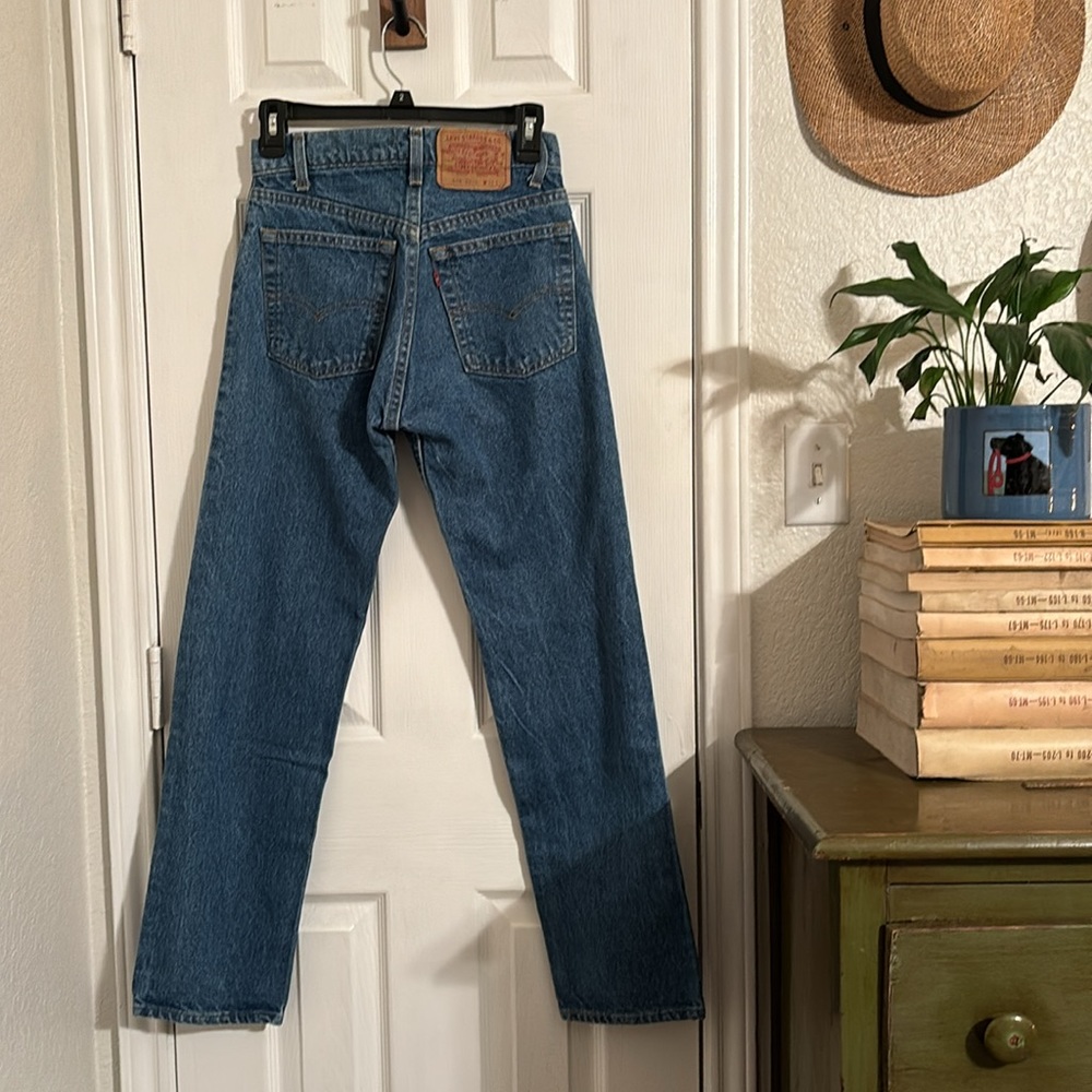 Levis 505 straight leg 0213 jeans 80s 1980s vintage